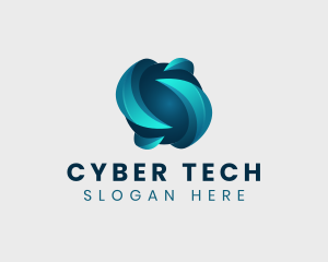 Cyber Tech Sphere logo design