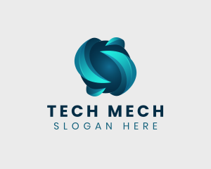 Cyber Tech Sphere logo design