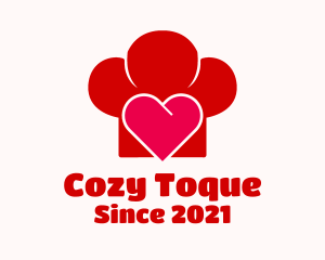 Toque - Chef Toque Heart logo design