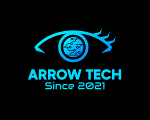 Circuit Tech Eye logo design