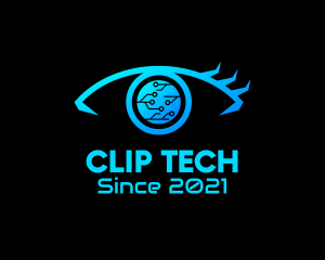 Circuit Tech Eye logo design