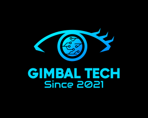 Circuit Tech Eye logo design