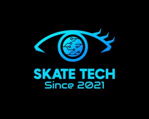 Circuit Tech Eye logo design