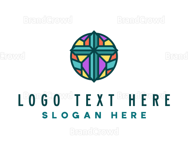 Christianity Worship Cross Logo