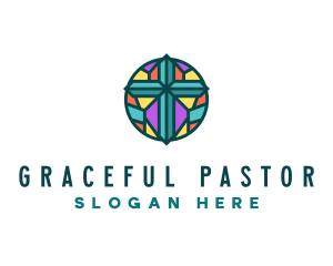 Pastor - Christianity Worship Cross logo design