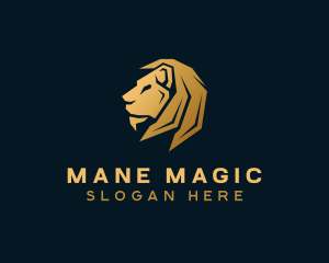 Mane - Lion Animal Mane logo design
