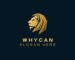 Kingdom - Lion Animal Mane logo design