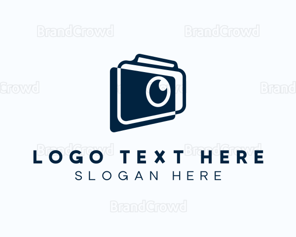 DSLR Camera Photographer Logo