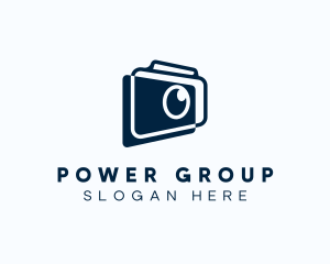 DSLR Camera Photographer Logo