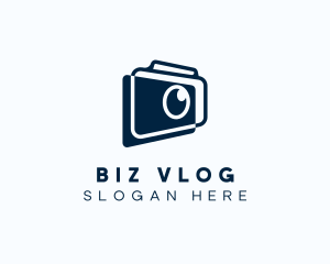 DSLR Camera Photographer logo design