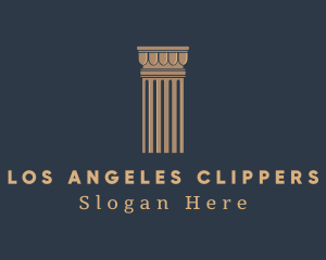 Elegant Legal Column logo design