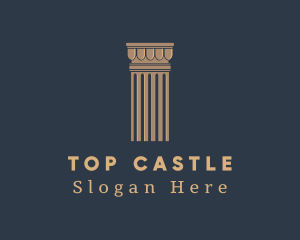 Judiciary - Elegant Legal Column logo design