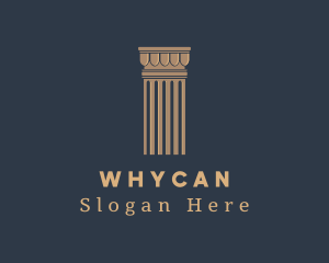 Column - Elegant Legal Column logo design