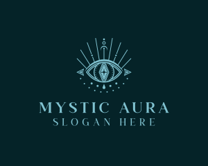 Mystical Tarot Eye logo design