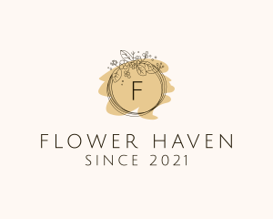 Artsy Flower Handicraft logo design