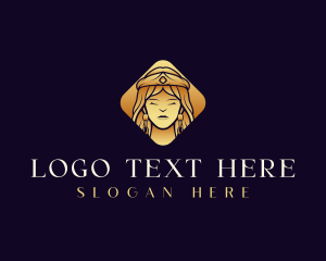 Woman - Woman Tiara Jewelry logo design