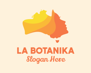Orange - Australian Beauty Face logo design