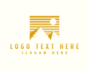 Tourist - Ancient Pyramid Tourist logo design