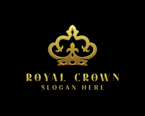 Royal Monarch Crown logo design