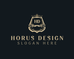 Royal High End Boutique  logo design