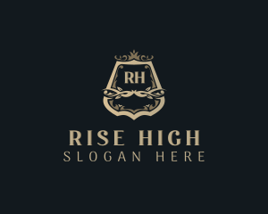 Royal High End Boutique  logo design