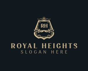 Royal High End Boutique  logo design