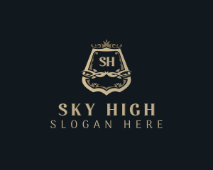 Royal High End Boutique  logo design