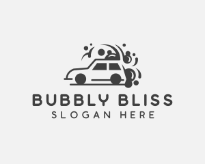 Vehicle Cleaning Drive Thru logo design