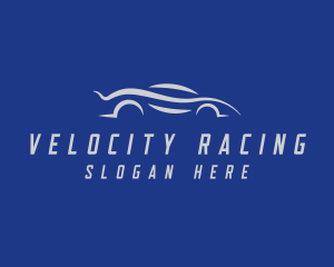 Sports Car Race logo design