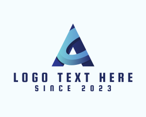 Technology - Generic App Letter A logo design