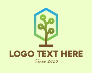 Nature - Forest Tree Plant logo design