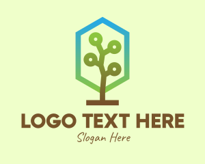 Forest Tree Plant  Logo