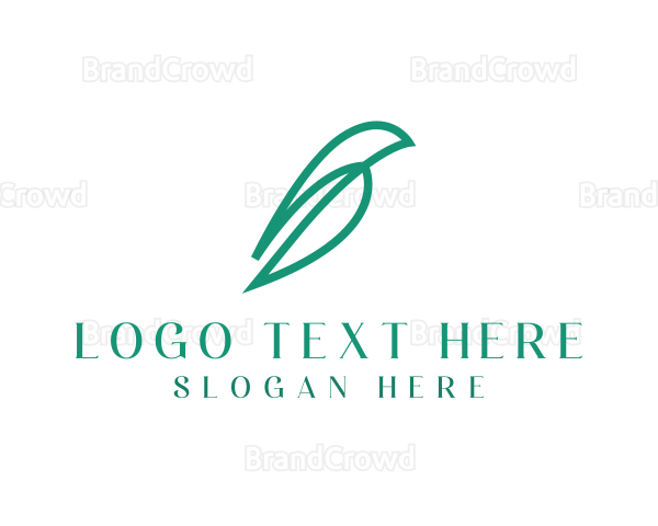 Leaf Plant Gardening Logo