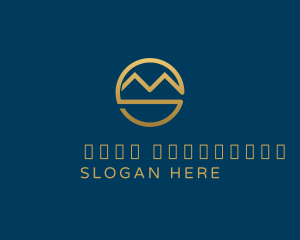 Mountaineering - Gold Mountain Mining logo design