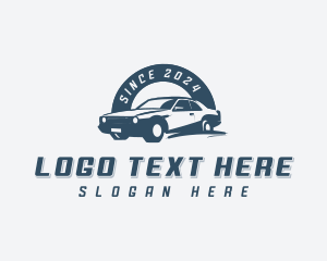 Transport - Muscle Car Detailing logo design