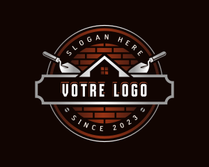 Brick - Masonry Brick Builder logo design