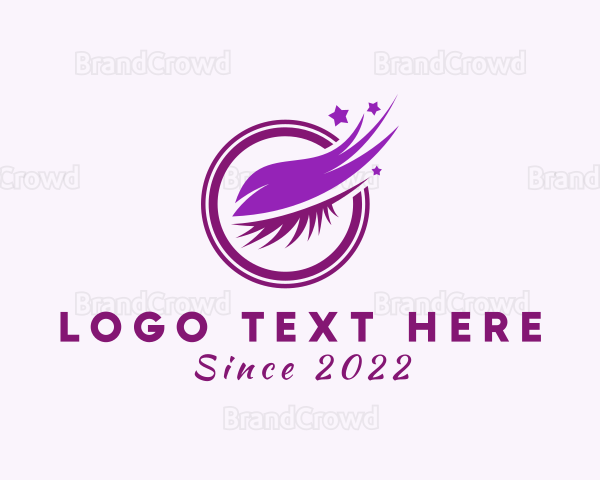 Beauty Eyelash Salon Logo