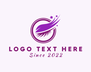 Perm - Beauty Eyelash Salon logo design