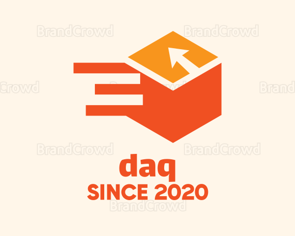 Orange Shipping Box Logo