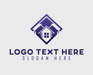 Lease - Real Estate House Property logo design