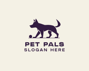 Pet Dog Walker logo design