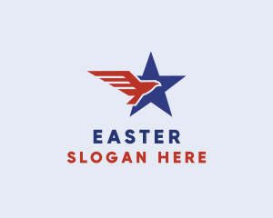Sports Team - American Eagle Star logo design