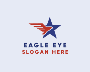 American Eagle Star logo design