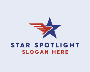 American Eagle Star logo design