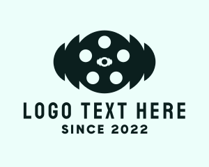 Media Film Reel logo design