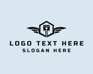 Industrial - Automotive Piston Garage logo design