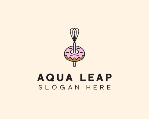 Donut Dessert Kitchenware logo design