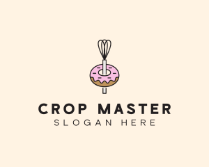 Donut Dessert Kitchenware logo design