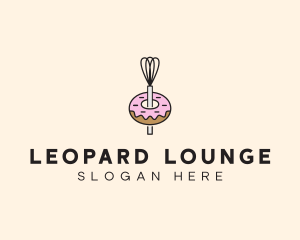 Donut Dessert Kitchenware logo design