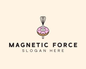 Donut Dessert Kitchenware logo design